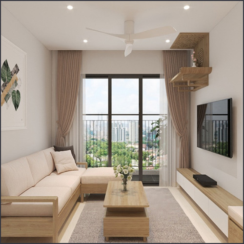 Thiết kế thi công nội thất phòng khách